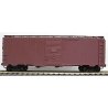 AAR 40 Single-Door Steel Boxcar - Kit - Undecorated - H0 - Walthers 112-3500