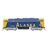 EMD F7B - Standard DC -- Alaska Railroad (blue), HO, Intermountain Railway Company 49566