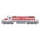 EMD SD38-2 - Standard DC -- Yankeetown Dock Corporation (white, red), N, Intermountain Railway Company 693309