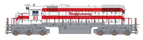 EMD SD38-2 - Standard DC -- Yankeetown Dock Corporation (white, red), N, Intermountain Railway Company 693309