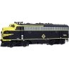 EMD F7B - Standard DC -- Erie (black, yellow w/Diamond herald), HO, Intermountain Railway Company 495181