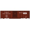 AAR 40 Single-Door Steel Boxcar - Kit - Chicago & North Western - H0 - Accurail Inc 3551