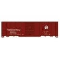 AAR 40 Single-Door Steel Boxcar - Kit - Pennsylvania Railroad - H0 - Accurail Inc 3558