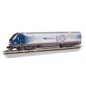 Siemens SC-44 Charger - Sound and DCC -- Amtrak 4623 (Midwest silver, blue, red), N, Bachmann Industries 67951