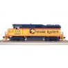 EMD GP30 Low Nose - Sound and DCC - Paragon4(TM) -- Chessie System C&O 3007 (yellow, vermillion, blue), HO, Broadway Limited Imp