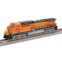 GE AC4400CW - Sound and DCC -- BNSF Railway 5656 (H1, orange, Pullman Green, yellow), N, Kato USA Inc 1767114S