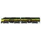 EMD FT A-B Set w/DCC -- Chicago & North Western (Freight Scheme, green, black, yellow), N, Intermountain Railway Company 69009D