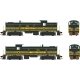 Alco RS3 Phase 3 - LokSound & DCC -- Maine Central 556 (As-Delivered, green, yellow), HO, Bowser Manufacturing Co. 25209