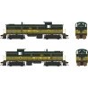 Alco RS3 Phase 3 - LokSound & DCC -- Maine Central 556 (As-Delivered, green, yellow), HO, Bowser Manufacturing Co. 25209