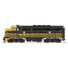 EMD F3A - Standard DC -- Denver & Rio Grande Western (Bumblebee, black, Aspen Gold), N, Intermountain Railway Company 69144