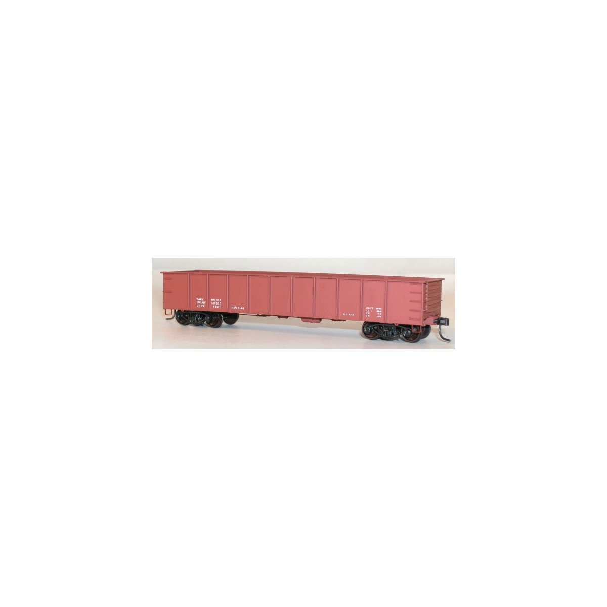 AAR 41 Steel Gondola - Kit - Plastic - Data Only - H0 - Walthers 112-3799