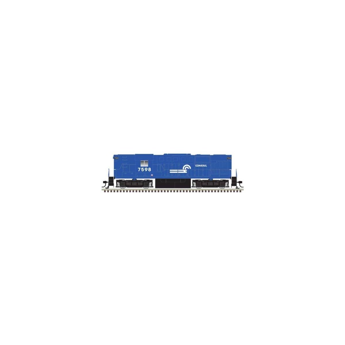Alco RS11 - Standard DC - Classic Silver -- Conrail 7598 (blue, white), N, Atlas Model Railroad Co. 40005868