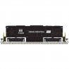 Alco RS11 - Standard DC - Classic Silver -- Penn Central 7604 (black, white), N, Atlas Model Railroad Co. 40005881