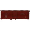 Milwaukee Road 40 Rib-Side Boxcar - Kit - Milwaukee Road - H0 - Walthers 112-3991