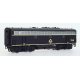 EMD F7B - Unpowered - Smart Dummy -- Erie (black, yellow w/Diamond herald), HO, Intermountain Railway Company 495182