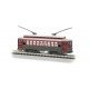 Brill Trolley - Standard DC -- New Orleans - Desire Street (Pullman green, red), N, Bachmann Industries 61086