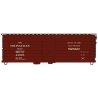 Milwaukee Road 40 Rib-Side Boxcar - Kit - Milwaukee Road - H0 - Walthers 112-3992