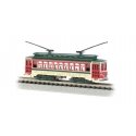Brill Trolley - Standard DC -- Christmas (`Happy Holidays`), N, Bachmann Industries 61085