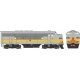 EMD F3A - Standard DC - Executive Line -- New York, Ontario & Western 502 (gray, orange, yellow), HO, Bowser Manufacturing Co. 2