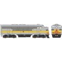 EMD F3A - Standard DC - Executive Line -- New York, Ontario & Western 502 (gray, orange, yellow), HO, Bowser Manufacturing Co. 2