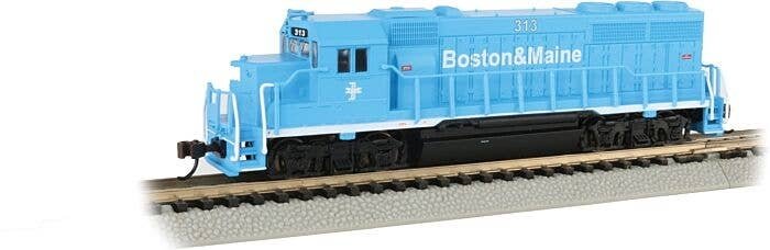 EMD GP40 No Dynamic Brakes - Standard DC -- Boston & Maine 313, N, Bachmann Industries 63564