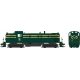 Alco RS3 Phase 2 - Standard DC -- Central Railroad of New Jersey 1553 (green, yellow stripes), HO, Bowser Manufacturing Co. 2541