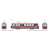 Canadian Light Rail Vehicle CLRV - Sound and DCC -- Toronto Transit Commission TTC 4068 (Late, red, white), HO, Rapido Trains In