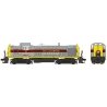 Alco RS3 Phase 1 - Standard DC -- Erie-Lackawanna 927 (gray, maroon, yellow, Large Louvers), HO, Bowser Manufacturing Co. 25449