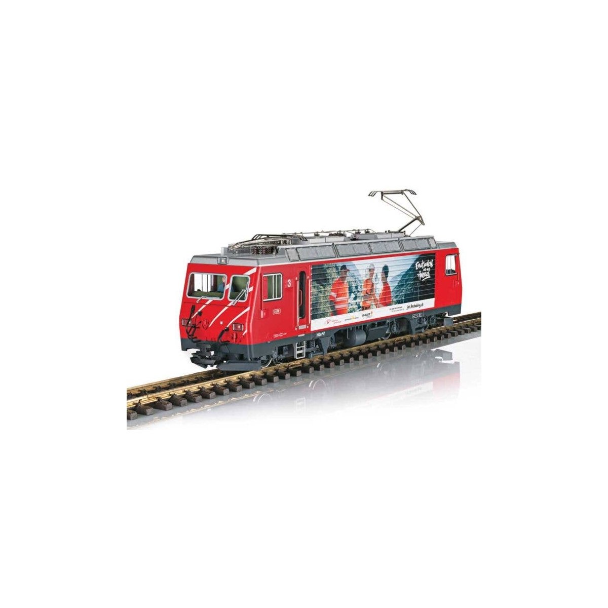 Class HGe 4/4 II Rack Electric - Sound and DCC -- Matterhorn-Gotthard Railroad 3 DOM (Era VI, Colleague Promotion Scheme, red, G