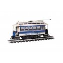 Single-Truck Closed Streetcar - Standard DC -- United Traction Company (blue, cream), G, Bachmann Industries 93944