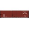USRA 40 Double-Sheathed Wood Boxcar - Kit - Norfolk & Western - H0 - Accurail Inc 4642