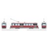 Canadian Light Rail Vehicle CLRV - Sound and DCC -- Toronto Transit Commission TTC 4029 (Early, red, white), HO, Rapido Trains I