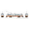 Canadian Light Rail Vehicle CLRV - Sound and DCC -- UTDC Concept Scheme (white, orange), HO, Rapido Trains Inc 702518