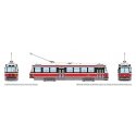 Canadian Light Rail Vehicle CLRV - Sound and DCC -- Toronto Transit Commission TTC 4001 (Late, red, white), HO, Rapido Trains In