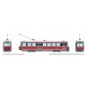 Canadian Light Rail Vehicle CLRV - Sound and DCC -- Toronto Transit Commission TTC 4001 (Late, red, white), HO, Rapido Trains In