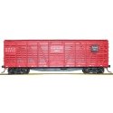 40 Wood Stock Car - Kit - Chicago - Burlington & Quincy - H0 - Accurail Inc 4744