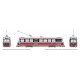 Canadian Light Rail Vehicle CLRV - Standard DC -- Toronto Transit Commission TTC 4004 (Early, red, white), HO, Rapido Trains Inc