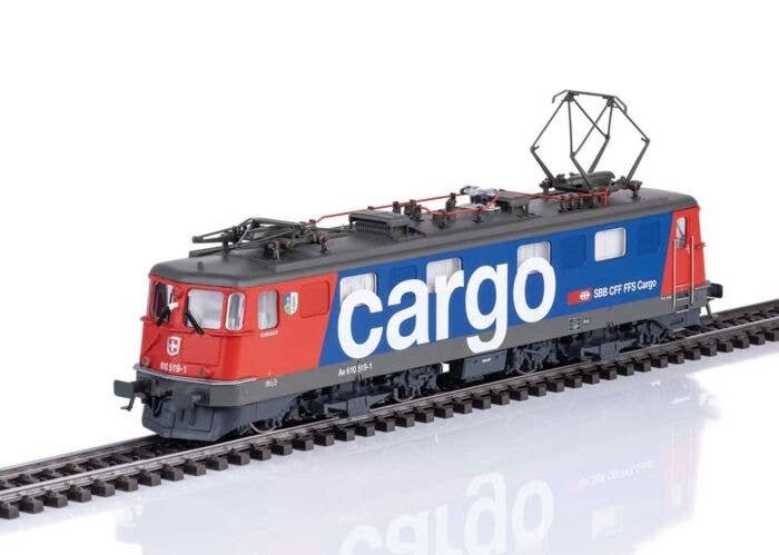 Class Ae 610 Electric - 3-Rail - Sound and Digital -- Swiss Federal Railways SBB 610 519-1 (Era V 2005, blue, red, gray, white),