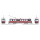 Canadian Light Rail Vehicle CLRV - Standard DC -- Toronto Transit Commission TTC 4010 (Early, red, white), HO, Rapido Trains Inc