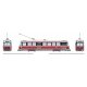 Canadian Light Rail Vehicle CLRV - Standard DC -- Toronto Transit Commission TTC 4029 (Early, red, white), HO, Rapido Trains Inc