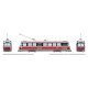 Canadian Light Rail Vehicle CLRV - Standard DC -- Toronto Transit Commission TTC 4085 (Early, red, white), HO, Rapido Trains Inc