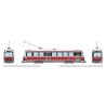 Canadian Light Rail Vehicle CLRV - Standard DC -- Toronto Transit Commission TTC 4085 (Early, red, white), HO, Rapido Trains Inc