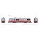 Canadian Light Rail Vehicle CLRV - Standard DC -- Toronto Transit Commission TTC 4135 (Early, red, white), HO, Rapido Trains Inc