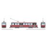 Canadian Light Rail Vehicle CLRV - Standard DC -- Boston MBTA UTDC Demonstrator 4031 (red, white), HO, Rapido Trains Inc 702008