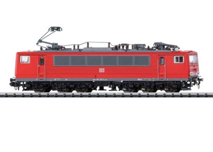 Class 155 Electric - Sound and DCC - Minitrix -- German Railroad DB AG 155 232-2 (Era VI 2012, red, gray), N, Trix 16652