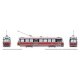 Canadian Light Rail Vehicle CLRV - Standard DC -- Toronto Transit Commission TTC 4001 (Late, red, white), HO, Rapido Trains Inc 