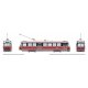 Canadian Light Rail Vehicle CLRV - Standard DC -- Toronto Transit Commission TTC 4003 (Late, red, white), HO, Rapido Trains Inc 