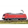 TRAXX 2 Class E 186 Electric - Sound and DCC -- German Railroad DB AG 186 339-8 (Era VI 2019, red, gray, white), HO, Trix 25800