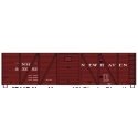 40' 6-Panel Single-Sheathed Wood Boxcar with Steel Doors and Ends - Kit - New Haven - H0 - Accurail Inc 7117