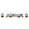 Canadian Light Rail Vehicle CLRV - Standard DC -- Buffalo, NY (Fantasy Scheme, white, orange, yellow, brown, black), HO, Rapido 